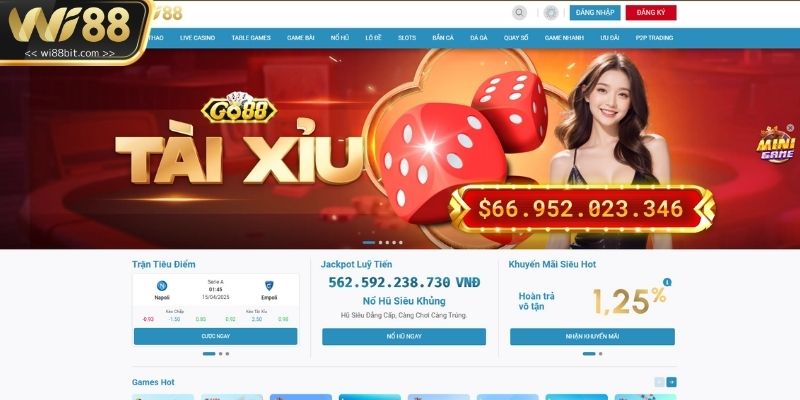 Cách nhận biết đường link Wi88 chính thức từ việc quan sát kỹ giao diện