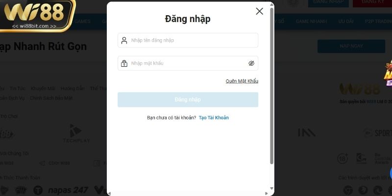 Hướng dẫn cách đăng ký Wi88 chuẩn nhất