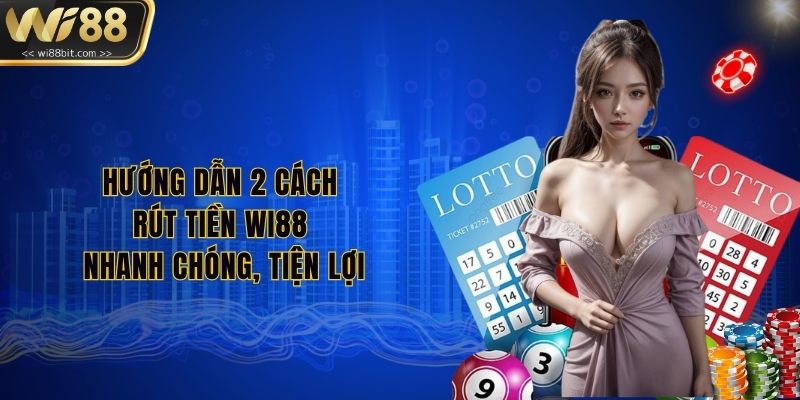 Hướng dẫn 2 cách rút tiền Wi88 nhanh chóng, tiện lợi