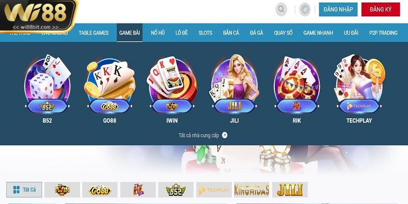 Một số thắc mắc về sảnh game bài Wi88