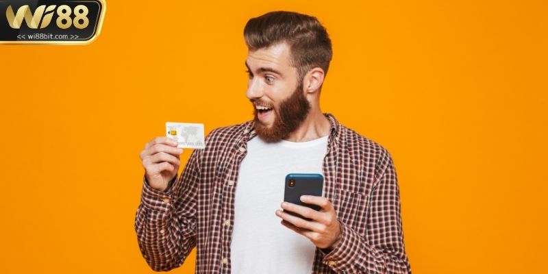 Rút tiền Wi88 thông qua tài khoản ngân hàng