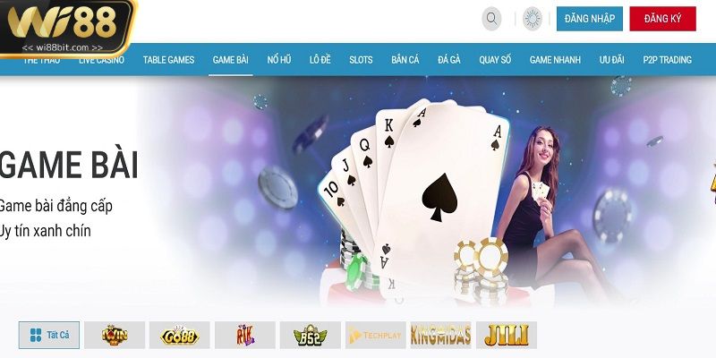 Tựa game bài giải trí hấp dẫn được yêu thích nhất