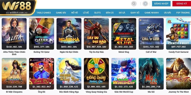 Vô vàn tựa game đổi thưởng thu hút